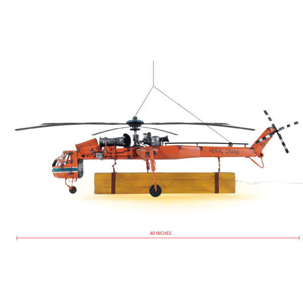 Williston Handley Aerial Crane Lifting Helicopter Wayfair